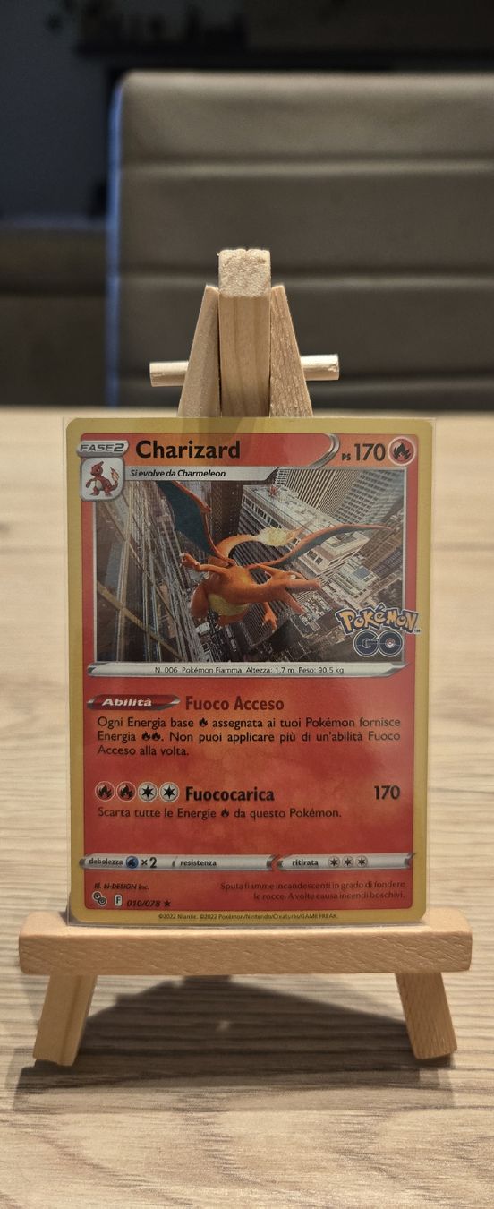 Pokémon Carte collezionabili: Pokemon GO - Charizard ITA 010/078 – Nuovo (secondo la descrizione) da Cadro venduto da ros_8srx