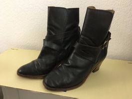 Echt Lederstiefel   Gr. 35