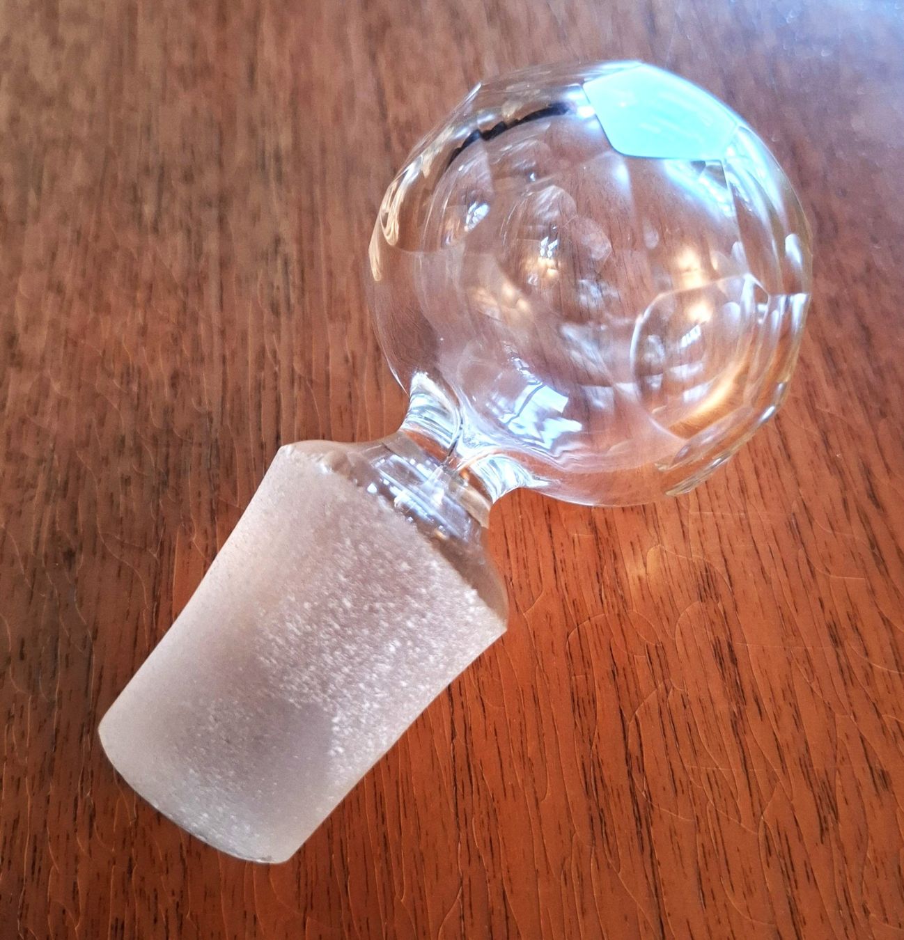 Caraffe: Kristall - Karaffe (1 Liter) für Wasser oder Wein. – Usato da Uster venduto da Posaunus 3