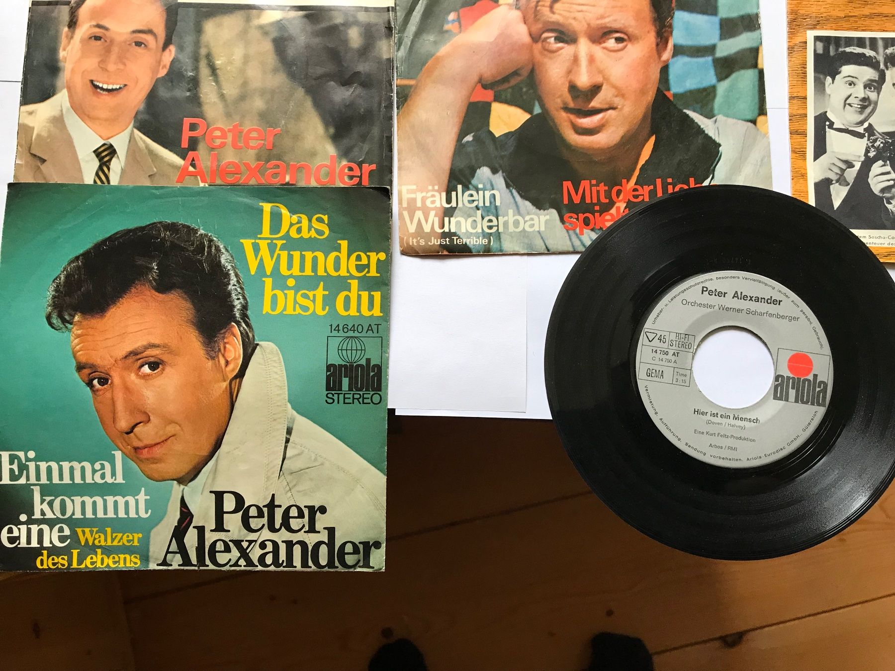 Schallplatten: 7 singles peter alexander, sternengold und silbermond usw. – Gebraucht aus liestal von makai05 4