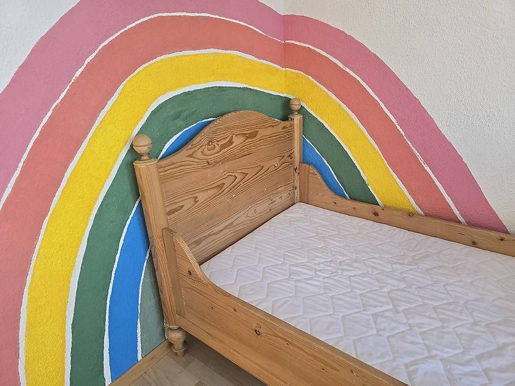 Lits: Nostalgisches Kinderbett – D'occasion à Mogelsberg par php_68jy