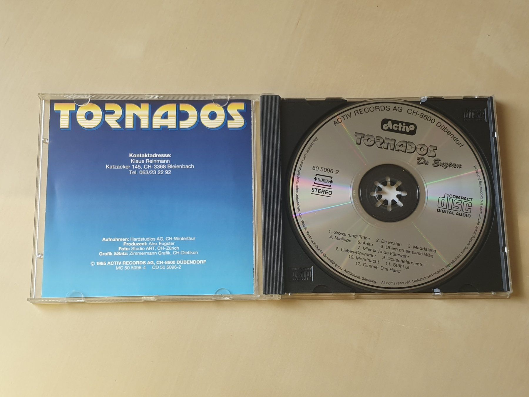 CDs: Tornados De Enzian – Gebraucht aus Stansstad von collectorsshop 2
