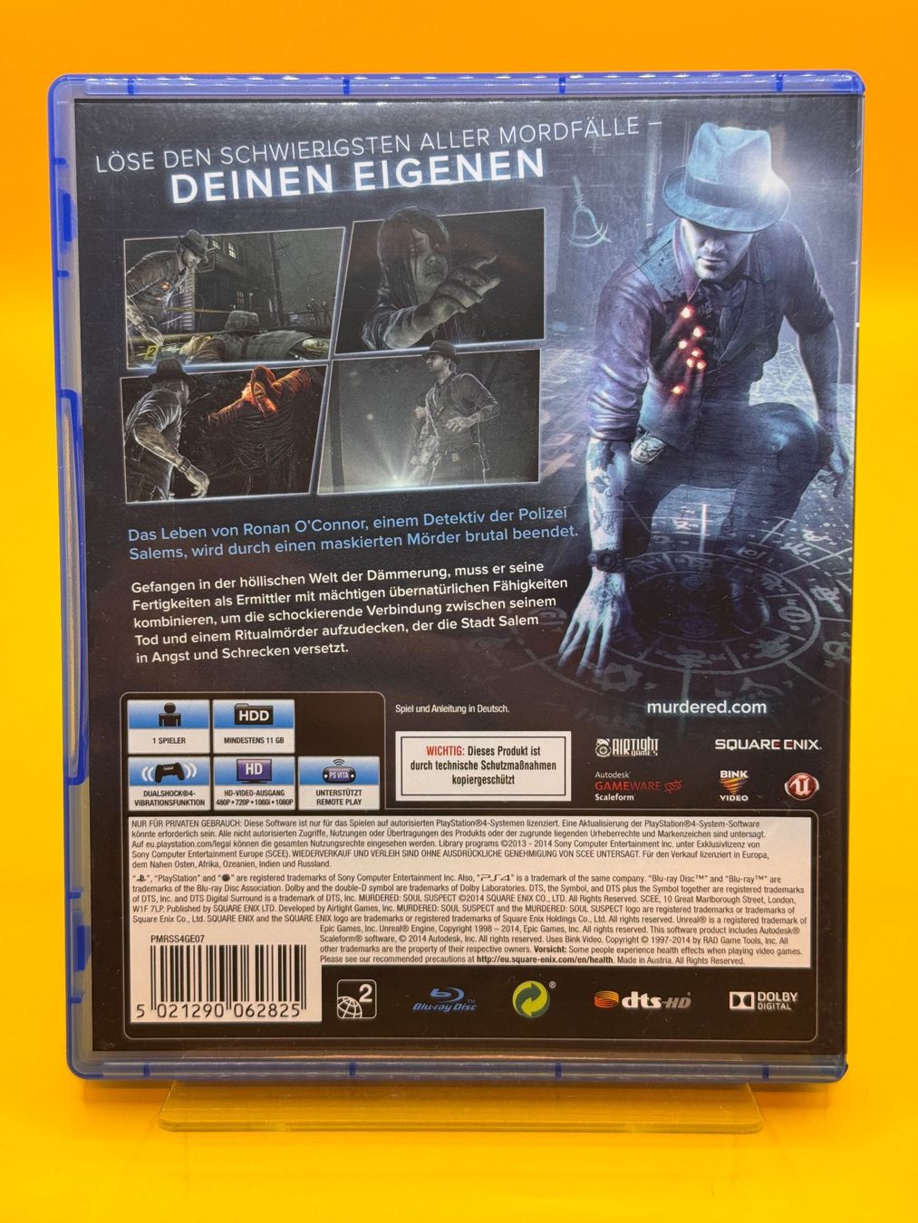 Sony Jeux: PS4 Murdered: Soul Suspect – D'occasion à Oberwil b. Zug par silver2024 1