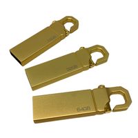 USB-Stick GOLD Schlüsselanhänger 16 GB