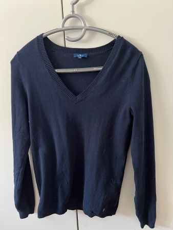 Tom Tailor Damen Pullover, Grösse S, Dunkelblau