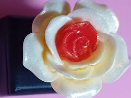 modeschmuck ring,,verstellbar,,eine rose