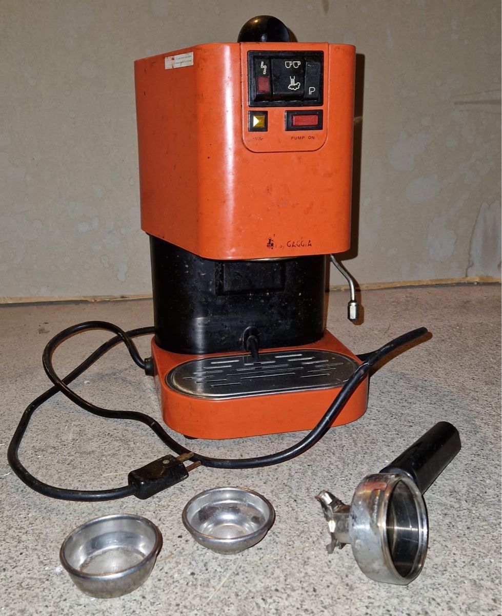 Gaggia Macchine per caffè & Macchine per espresso: Macchina da caffè Gaggia vintage con accessori – Usato da lugano venduto da Orsetta