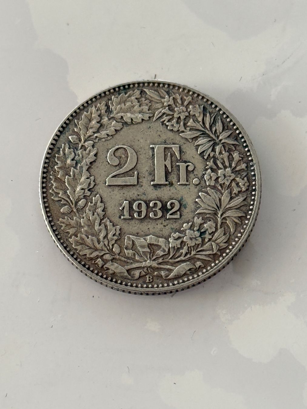 Tutti le monete: 2 Franken 1932  Rar – Usato da Wallisellen venduto da SWISS_SILVER1