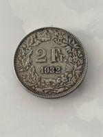 2 Franken 1932  Rar