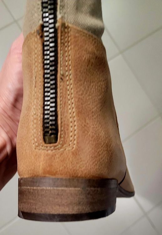 Damenschuhe: Lederstiefel neu, 41 – Neu (gemäss Beschreibung) aus Burgdorf von 1Erfolgreich1 4