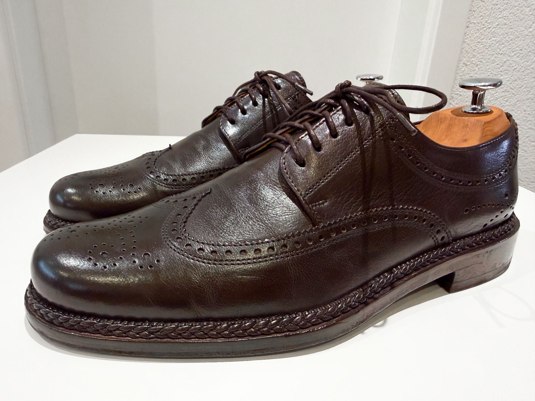 Lloyd Scarpe da uomo: Lloyd Budapester Full Brogue Herrenschuhe Grösse 42 – Usato da Dietikon venduto da Angy94