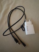 Ladekabel USB-A auf USB-C mit Netzteil Muvit Belkin neu