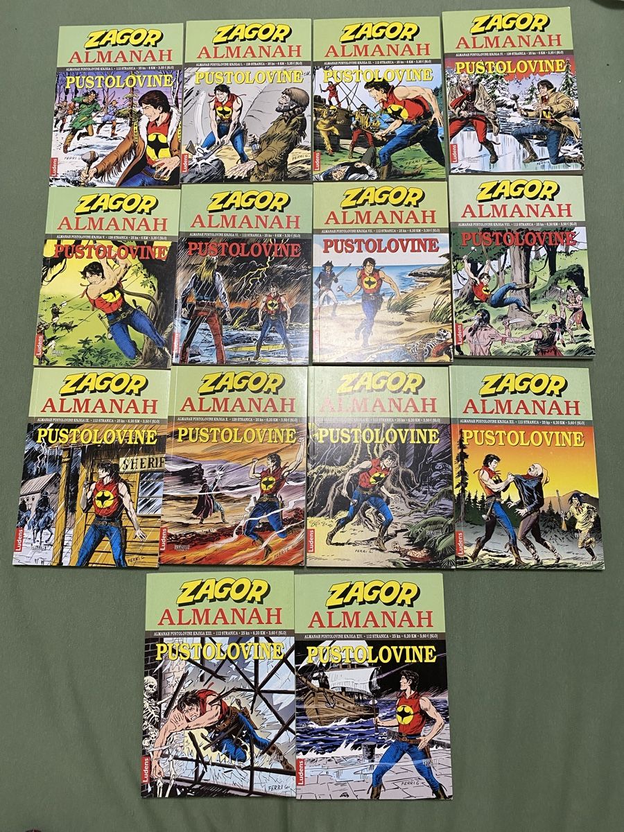 Comics: Zagor Almanah SET, Kroatisch – Gebraucht aus Jona von Mister_N0