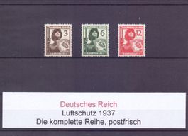 Deutsches Reich, Luftschutz 1937