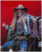 ROB ZOMBIE  -  Grossfoto handsigniert (20 x 25 cm) mit COA