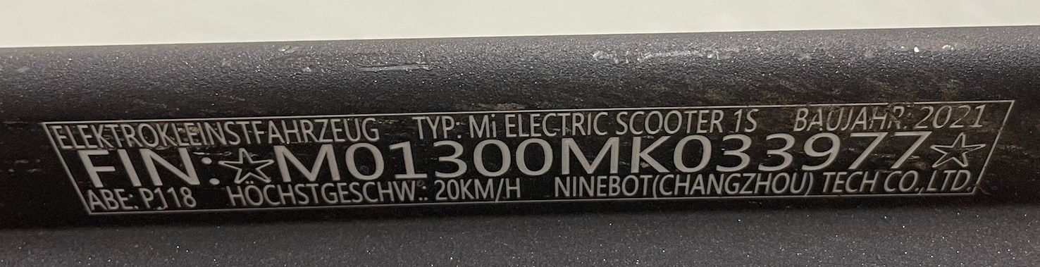 Veicoli elettrici: E-Scooter – Usato da Niederrohrdorf venduto da akr_n9lt 4