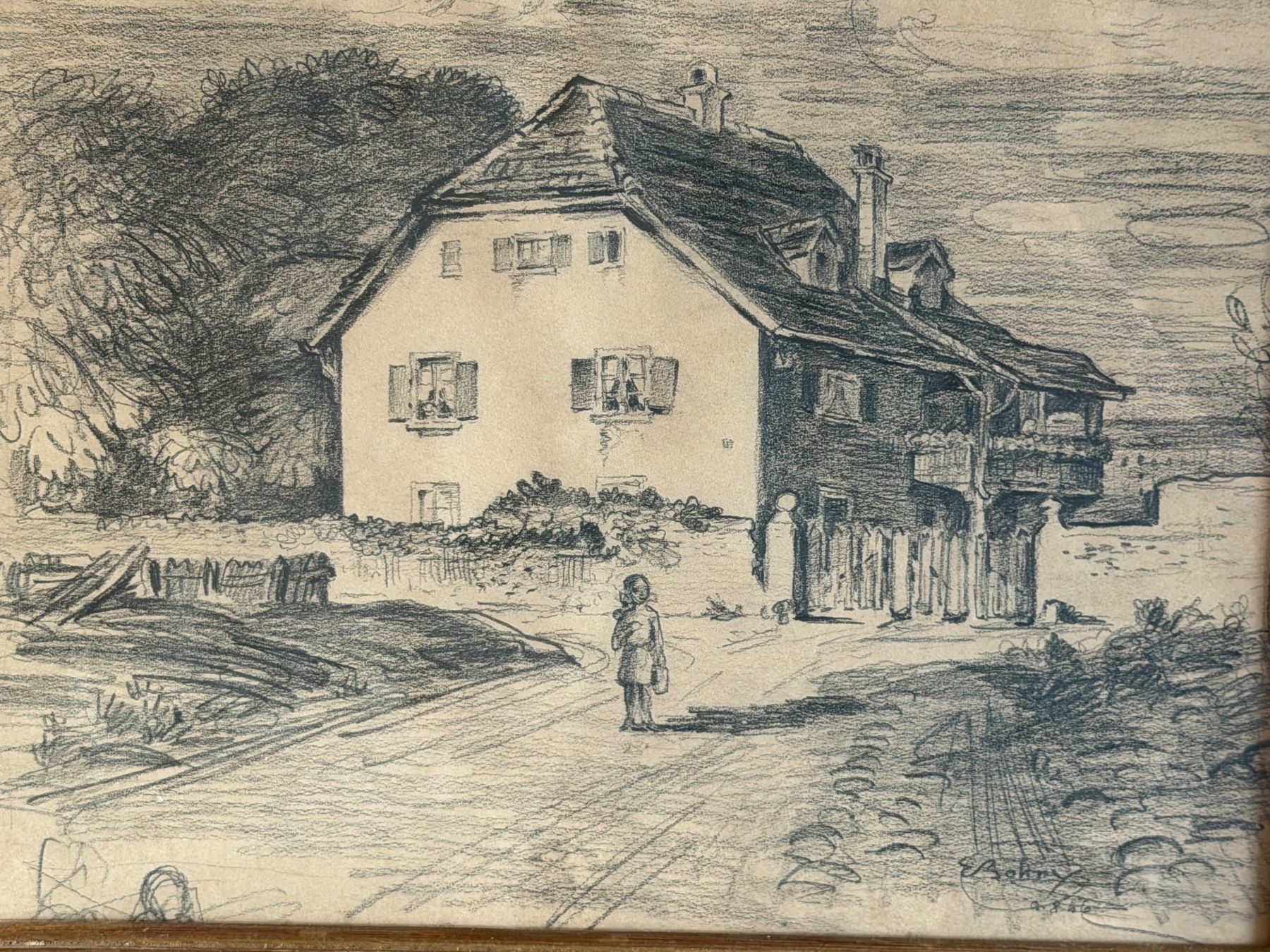 Dipinti: Erik Bohny 1891 - 1959 – Usato da Basel venduto da PAUL_ART 2