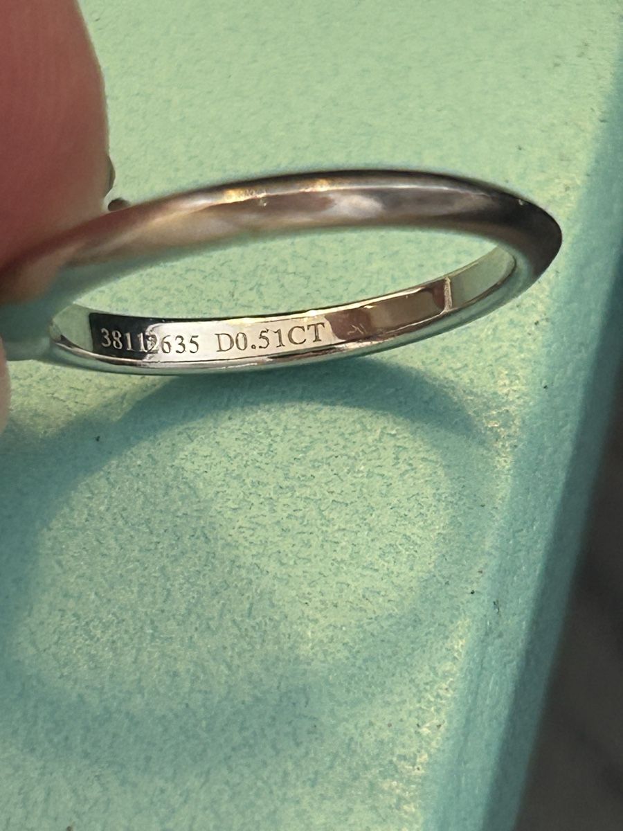 Tiffany & Co. Anelli: Tiffany & Co. Diamant-Platin Ring – Usato da Basel venduto da David_2019 5