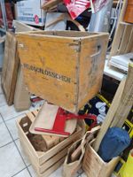 Vintage Feldchlösschen-Holzkiste, Deko, Sammlerstück!