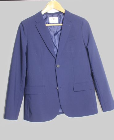 ZARA Kids Jungen Blazer Jacke dunkelblau Gr. 164 / 13–14 Jah