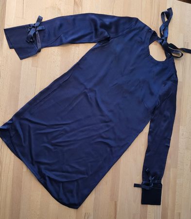 Sandro Paris Kleid Dunkelblau Gr. 1 (S) wie neu
