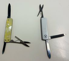 2x INOX Solingen Germany Sackmesser – 60 mm & 65 mm