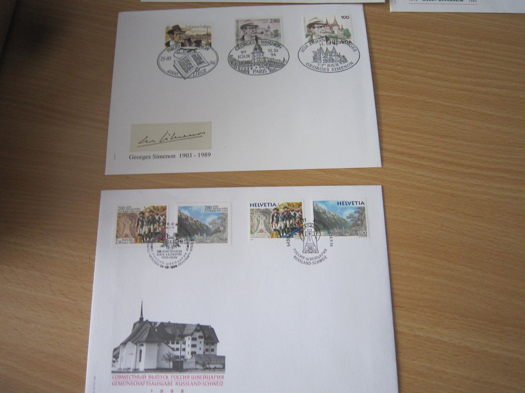 Tutti i francobolli: Lot O1 schöne Grossbriefe FDC – Usato da Giubiasco venduto da sal_9j6w 4