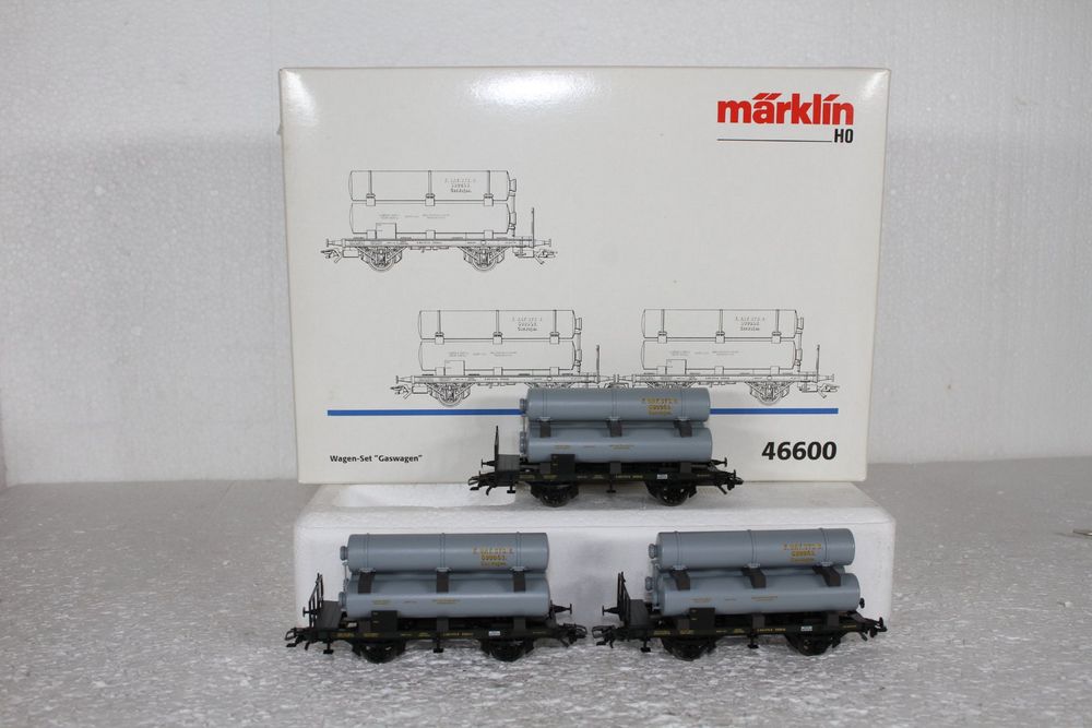 Märklin 46600 K.Bay.Sts.B Wagenset Gaswagen (Gebraucht) in Triesen für ...