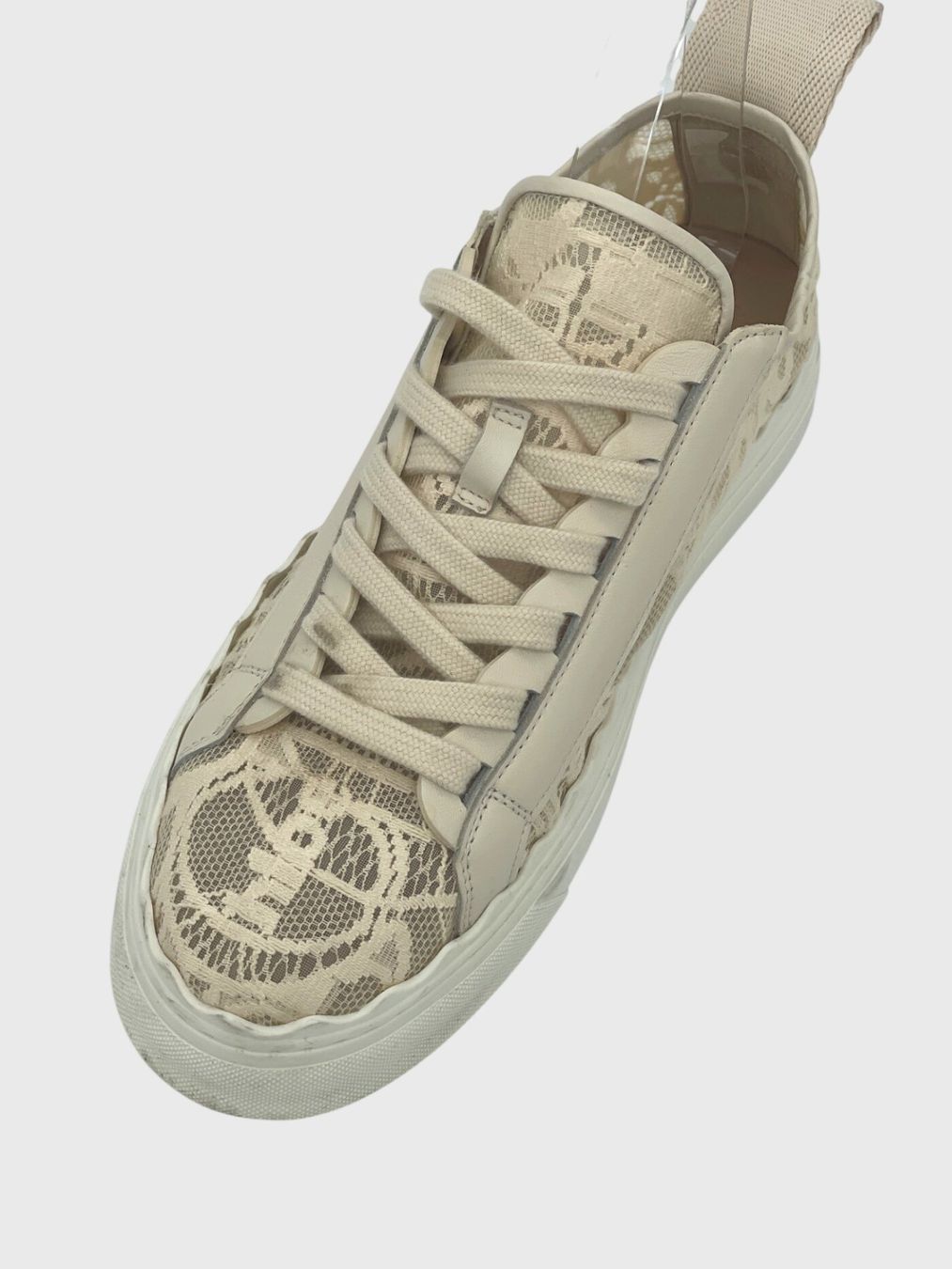 Chloé Damenschuhe: Chloé Lauren Low Top Sneaker EU 40 Beige – Gebraucht aus Zürich von shoe_shop 5