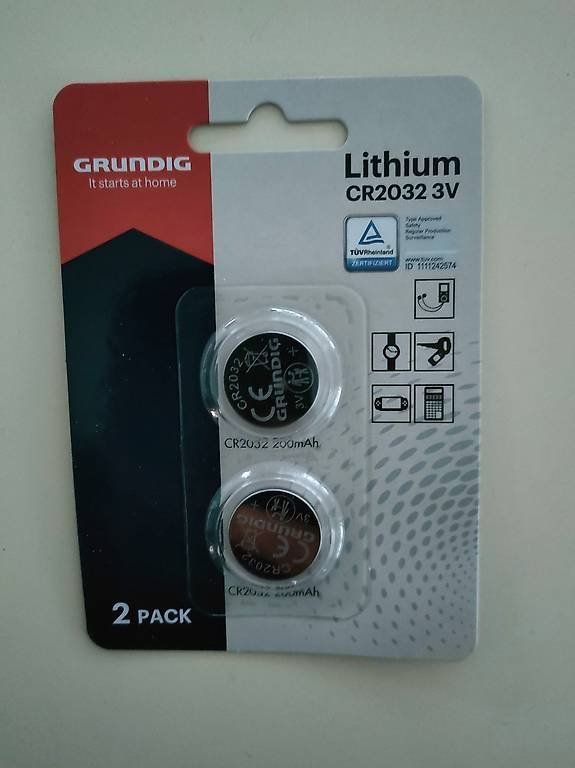 Caricatori & Batterie: 2St. CR 2032 LITHIUM Knopfbatterien 3 Volt – Nuovo e nell'imballaggio originale da Marly venduto da Mr_Boo