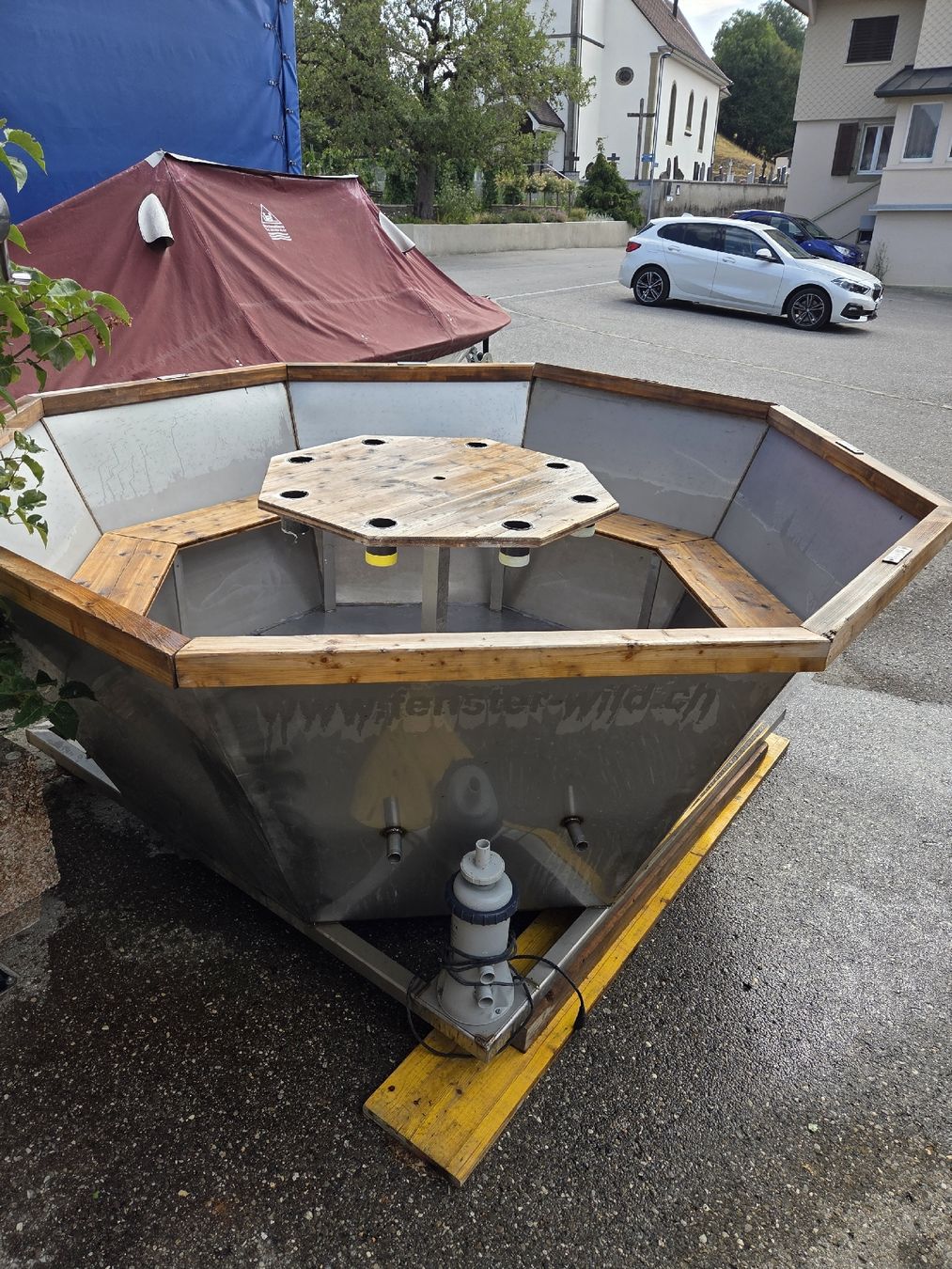 Schwimmbad: piscine en acier inoxydable  – Gebraucht aus Châtelard-p-Romont von lou_hf7m 3