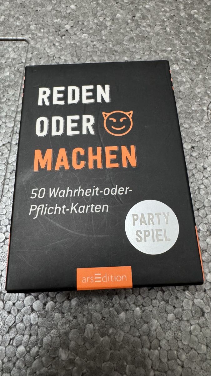 Giochi: Reden oder Machen 50 Wahrheit-oder-Pflicht-Karten Partyspiel – Nuovo (secondo la descrizione) da Fällanden venduto da Limousinenswiss 2