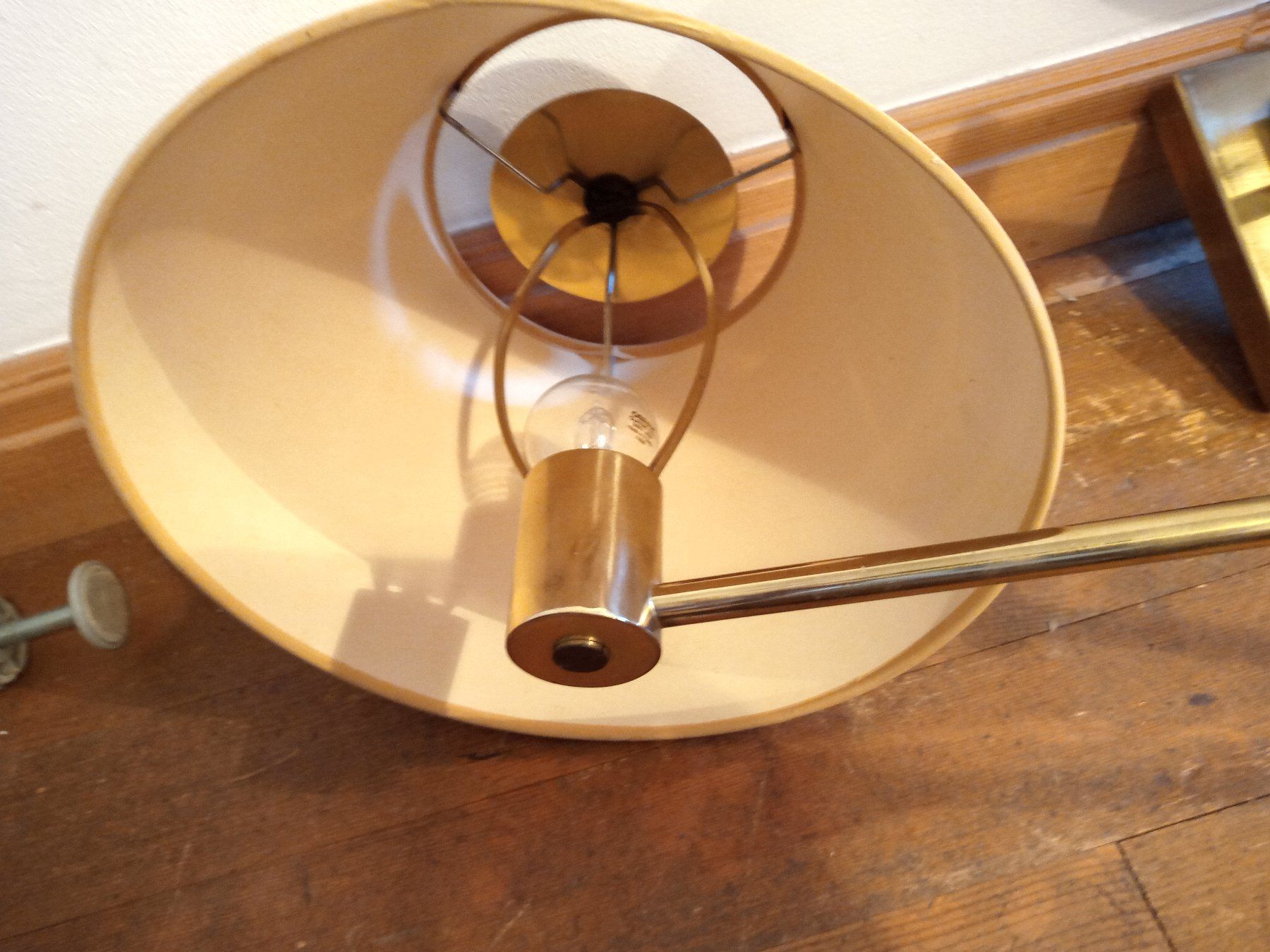 Lampade: 2 Wandlampe aus Messing – Usato da Prez-vers-Siviriez venduto da Monija70 9