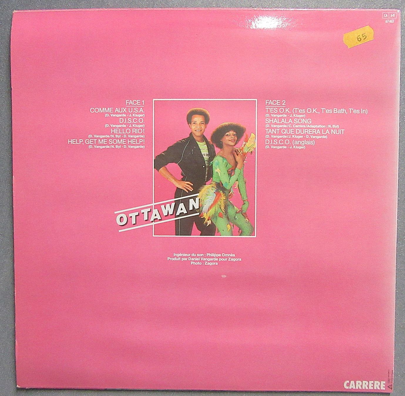Dischi in vinile: LP - Otowan - D.I.S.C.O. – Usato da Auenstein venduto da Padabimbim 1