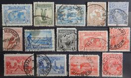 Australien Lot mit alten Werten XIII