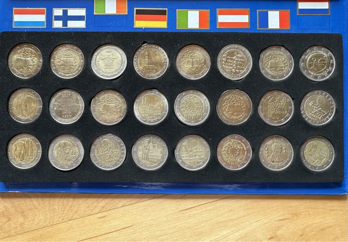 Tutti le monete: Collection pièces Euros et CHF – Usato da epalinges venduto da Misterazz 2