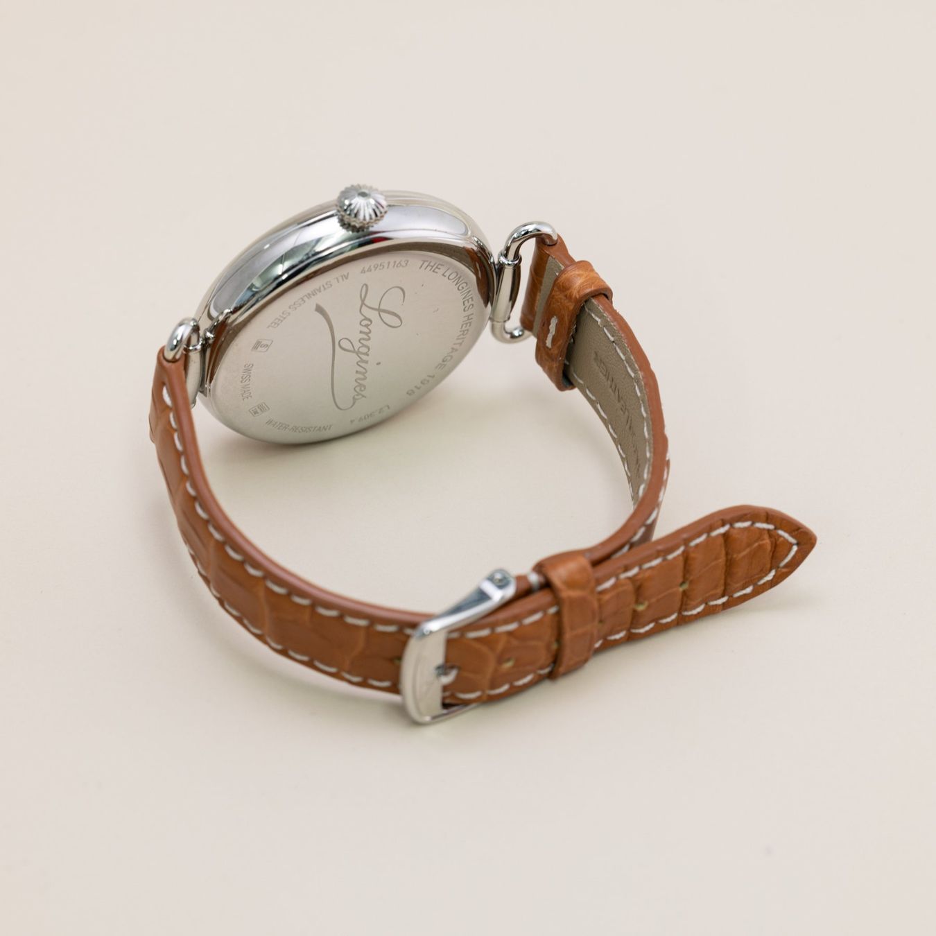 Longines Orologi: Longines Heritage 1918 – Nuovo e nell'imballaggio originale da La Chaux-de-Fonds venduto da late-again 1