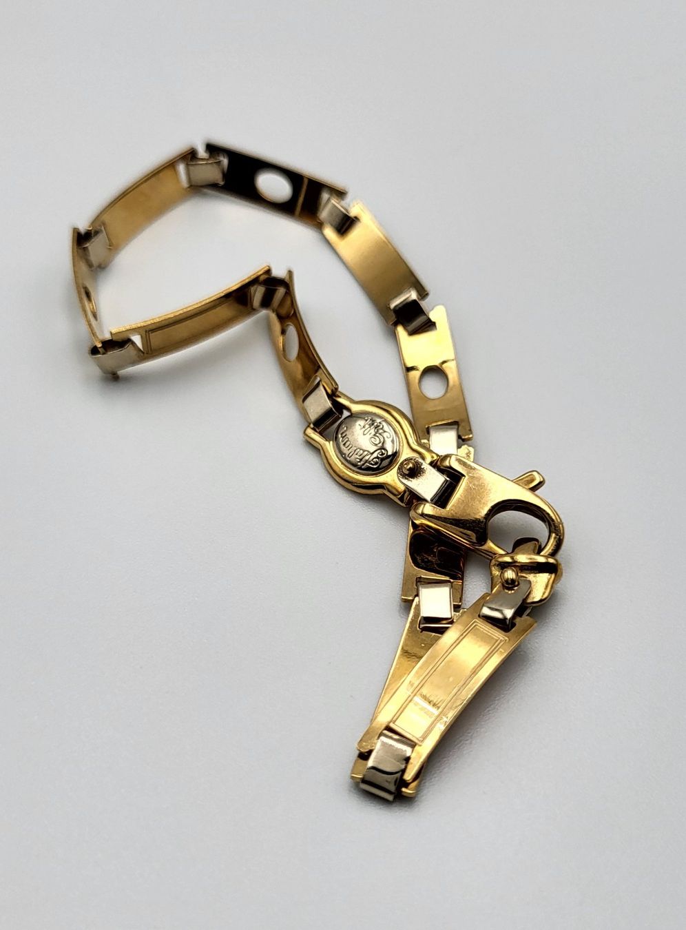 Bracciali & Braccialetti: 18 karat 750 Bicolor Gold Armband – Usato da Wald ZH venduto da Aniade 6