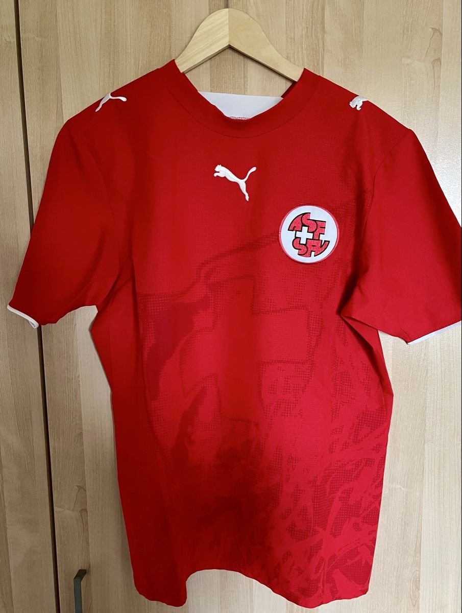 Schweizer Nati Canottiere & Pantaloni: Schweizer Nati Trikot WM 2006 – Nuovo (secondo la descrizione) da Schaffhausen venduto da Quadrophenia27