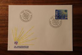 Schweiz 1994 - FDC - 100e Anniversaire UIT