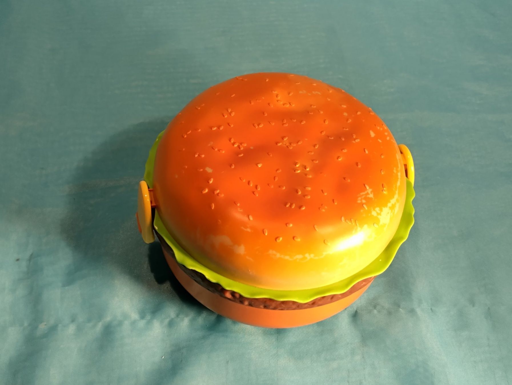 Contenitori & Simili: Lunchbox mit 3 Kammern als Burger, Hamburger – Usato da Bellach venduto da JingleCherry 1