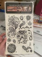 Temporary tattoos