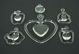 6 Glas Vintage Suncatcher - Fensterdeko