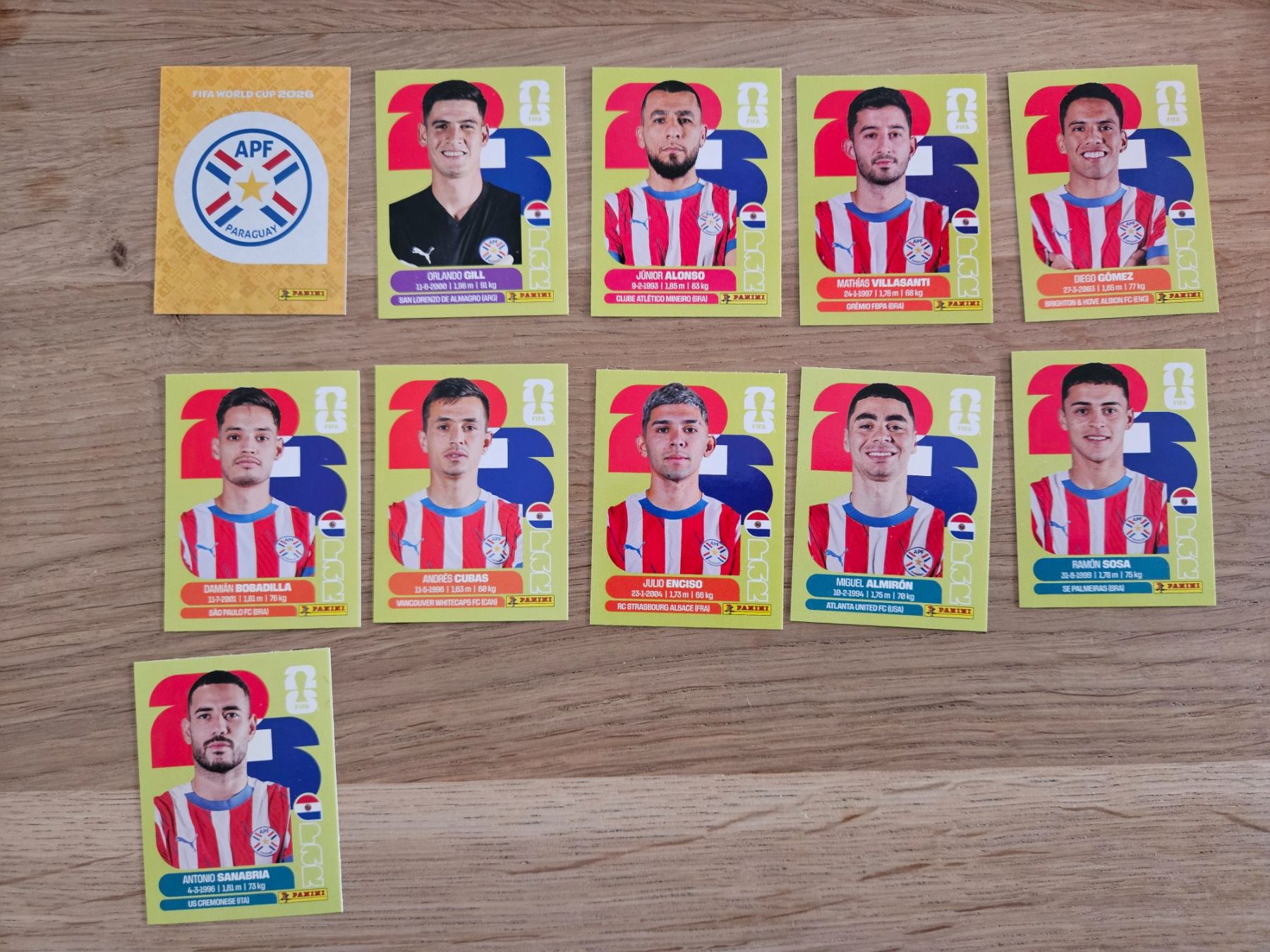 Panini Carte collezionabili: Panini WM 2026 PAR – Nuovo (secondo la descrizione) da Villars-sur-Glane venduto da Bolinot