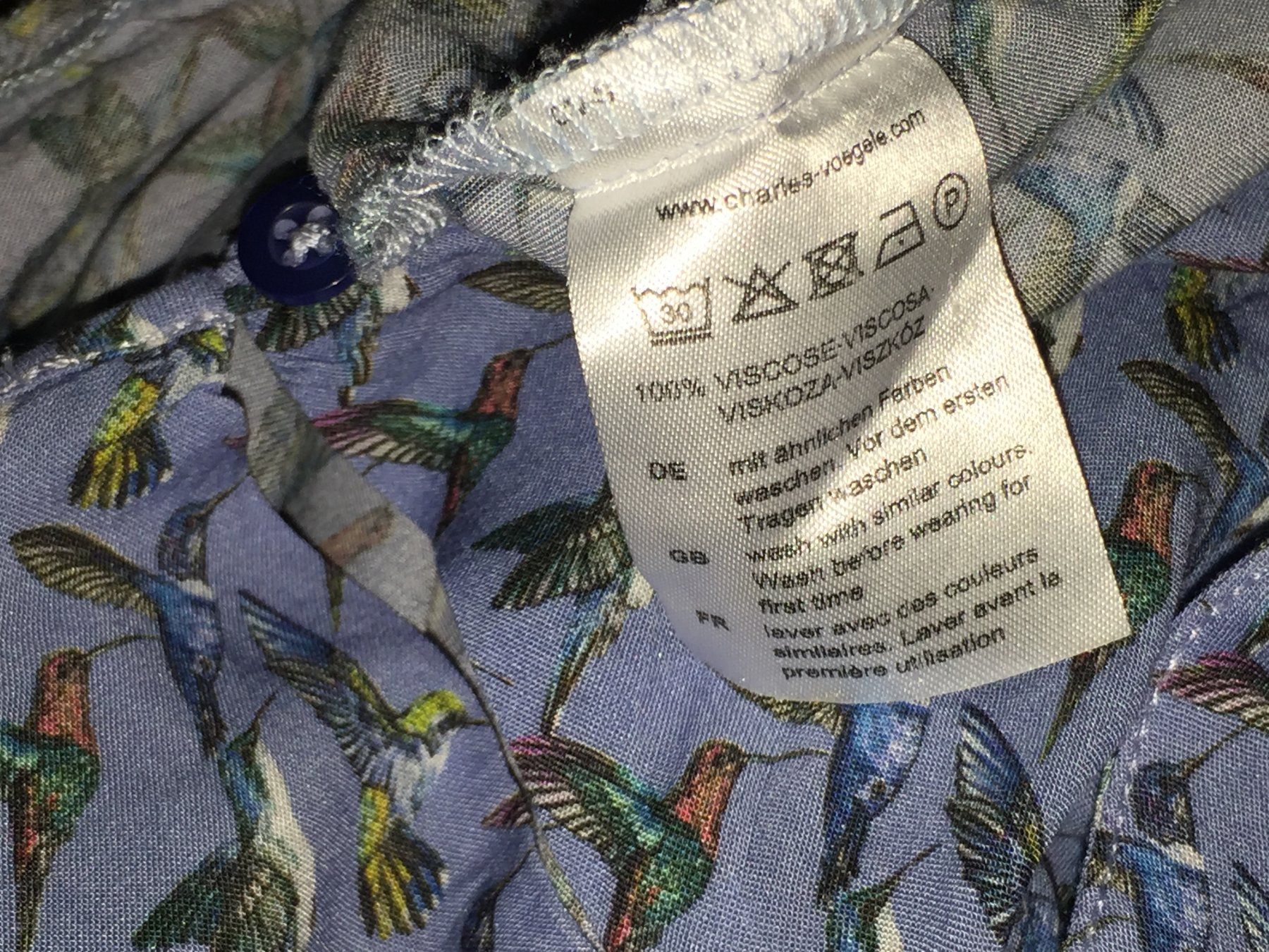 T-shirt: Shirt CHERLES VÖGELE    Taille/Grosse  L – Usato da Cossonay-ville venduto da Super-Price-Quality 8