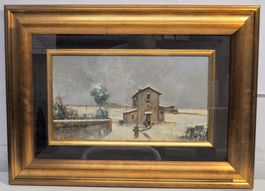 Huile (voir signature)
