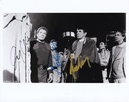 Leonard Nimoy  + William Shatner + D. Kelley - orig. sign.