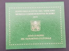 2 Euro Vatikan 2018 PATRIMONIO CULTURALE