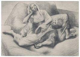 Kunst-AK, Pablo Picasso, Le repos des moissoneurs