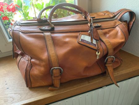 Ältere Reisetasche Vintage Weekender von Pullman Argentin